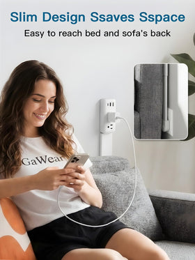 GaWear extender extended to 22–34 inches for reach behind sofas or desks.
