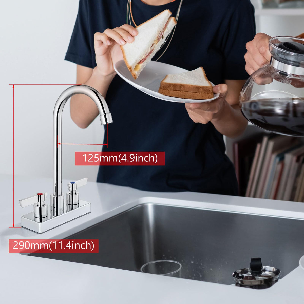 GBBNE easy swivel feature for versatile use