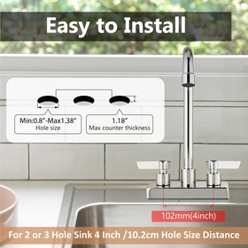 GBBNE rotatable spout reaches corners and pots