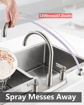 GBBNE brushed nickel finish resists fingerprints and adds a modern look