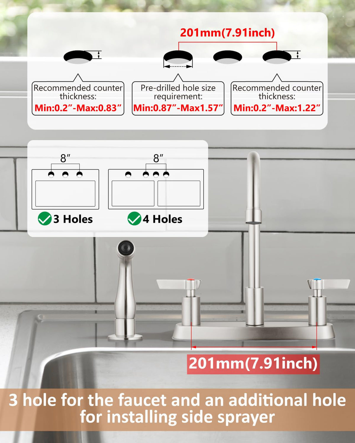 GBBNE installation hardware included for quick setup