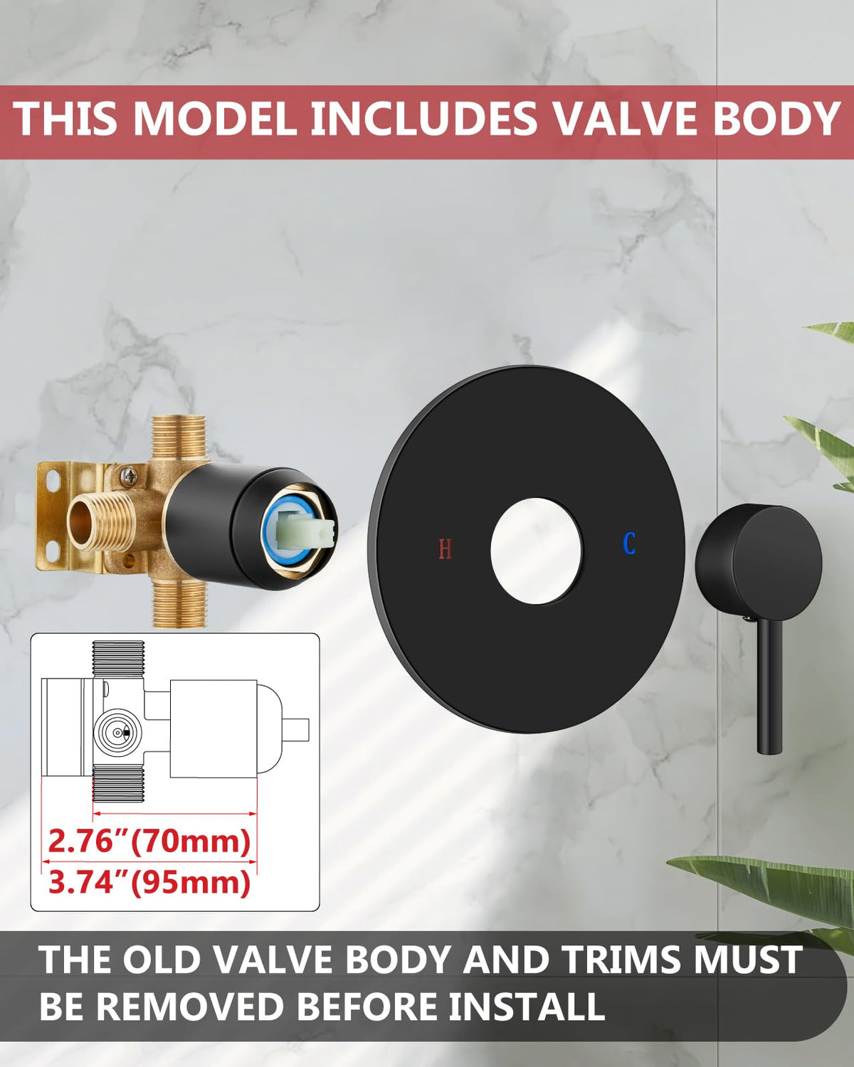 GBBNE packaged components ready for quick bathroom upgrade