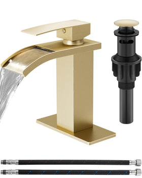 GBBNE Waterfall 1hole faucet for a clean, modern single-hole installation