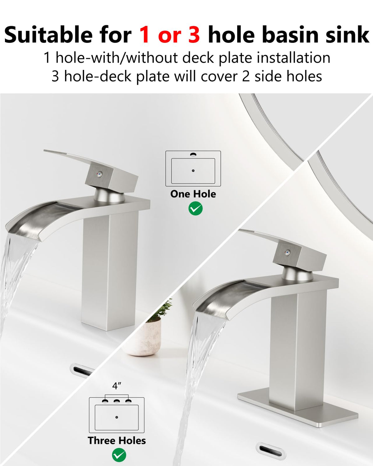 GBBNE faucet made from SUS304 stainless steel resists corrosion