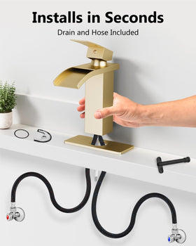 GBBNE Waterfall 1.2 GPM flow demonstrates efficient water use