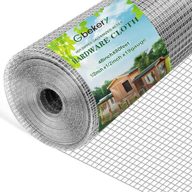 Gbekery hardware cloth 1/2-inch mesh roll for durable poultry enclosures.