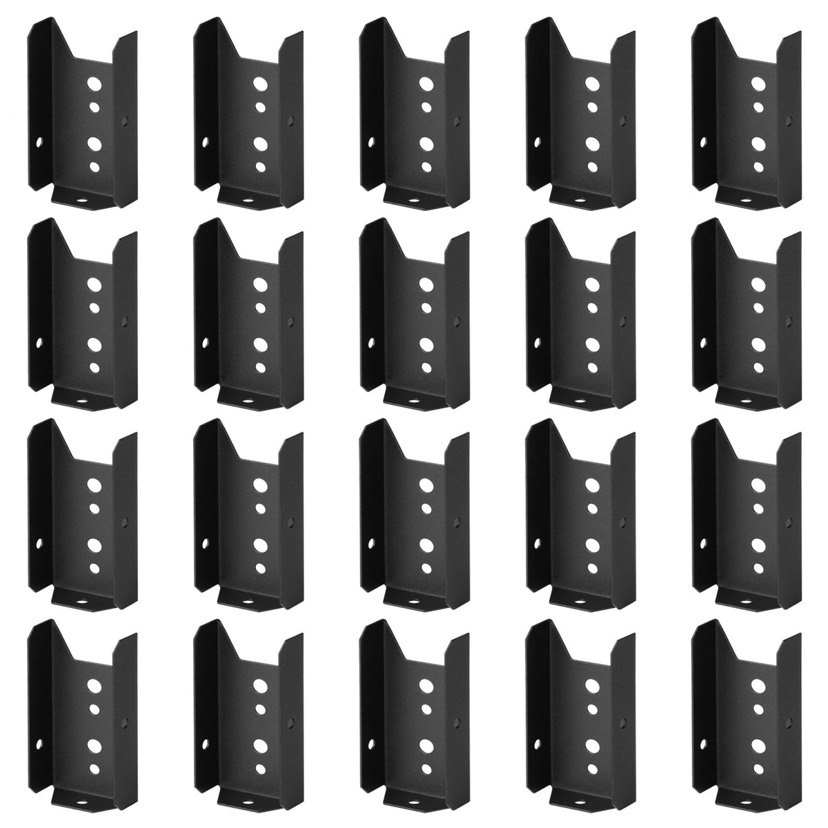 GBGS brackets with pre-punched holes speed up installation for 3/16 and 9/32 screw sizes.