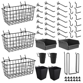 G.CORE pegboard large basket on wall for easy tool storage