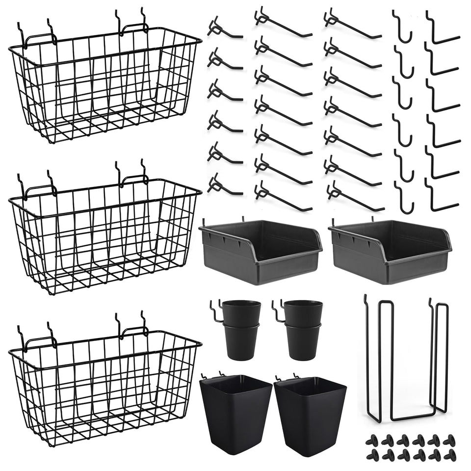 G.CORE pegboard large basket on wall for easy tool storage