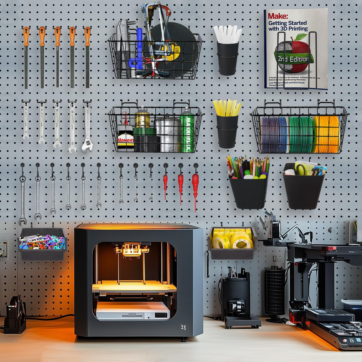 G.CORE pegboard set transforms studios and garages