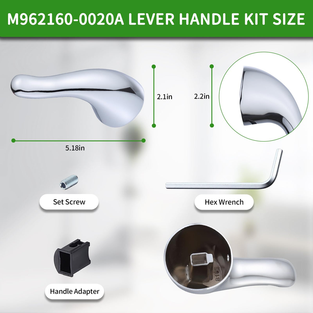 gcbcrit compatibility label confirms fit with M962160-0020A.