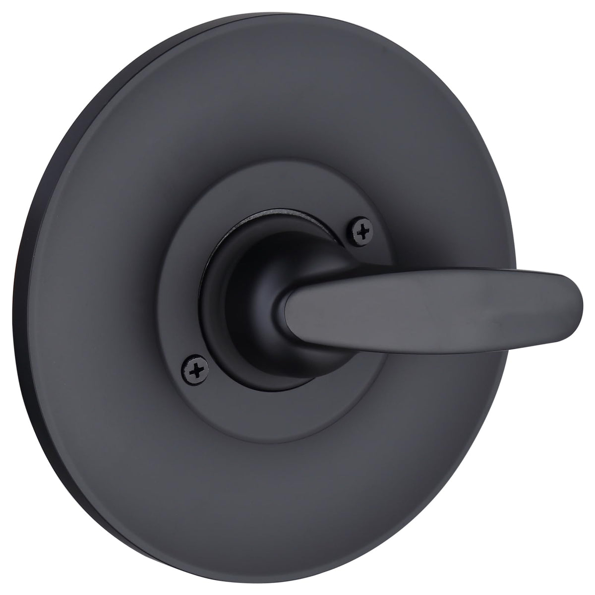 Gcbcrit matte black lever handle for Delta trim, smooth one-handed control