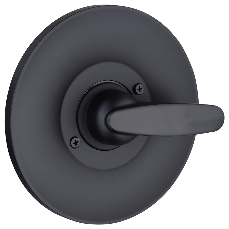 Gcbcrit matte black lever handle for Delta trim, smooth one-handed control