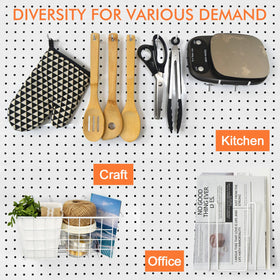 G.CORE pegboard hooks varied offer flexible hanging for kitchen, office, or crafts