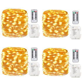 GDEALER waterproof IP67 battery box enables outdoor decor without cords.