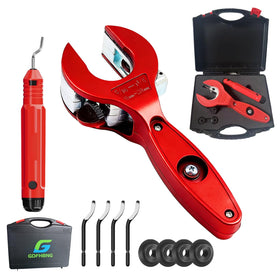 GDFHBNG ratcheting tubing cutter with 360-degree rotating head for tight spaces