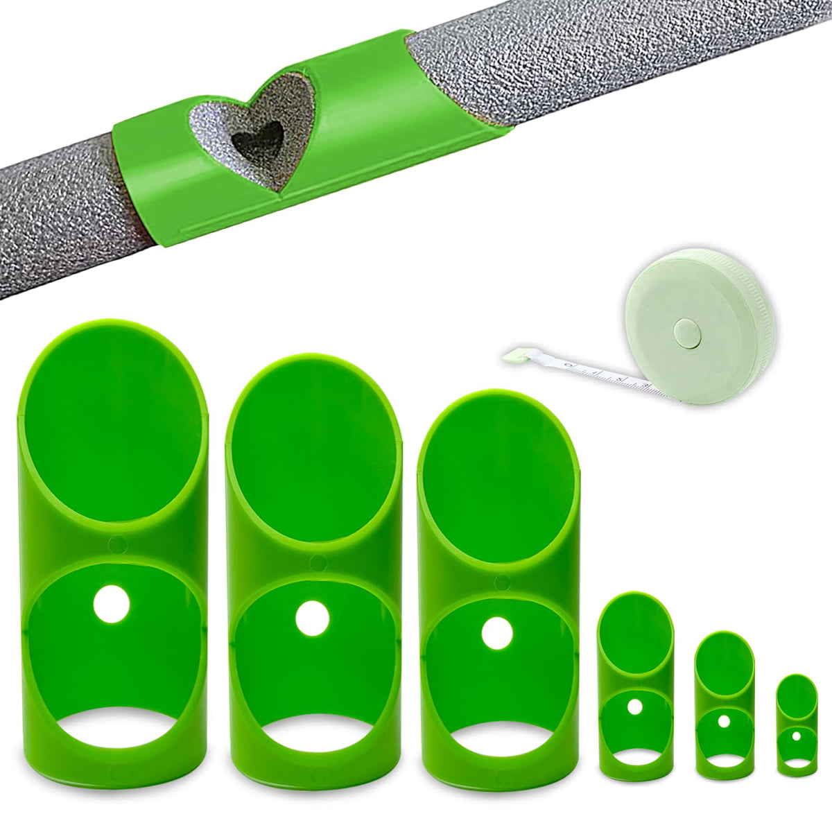 GDGJWL 6-piece cutting kit enabling precise 360-degree cuts for HVAC work.