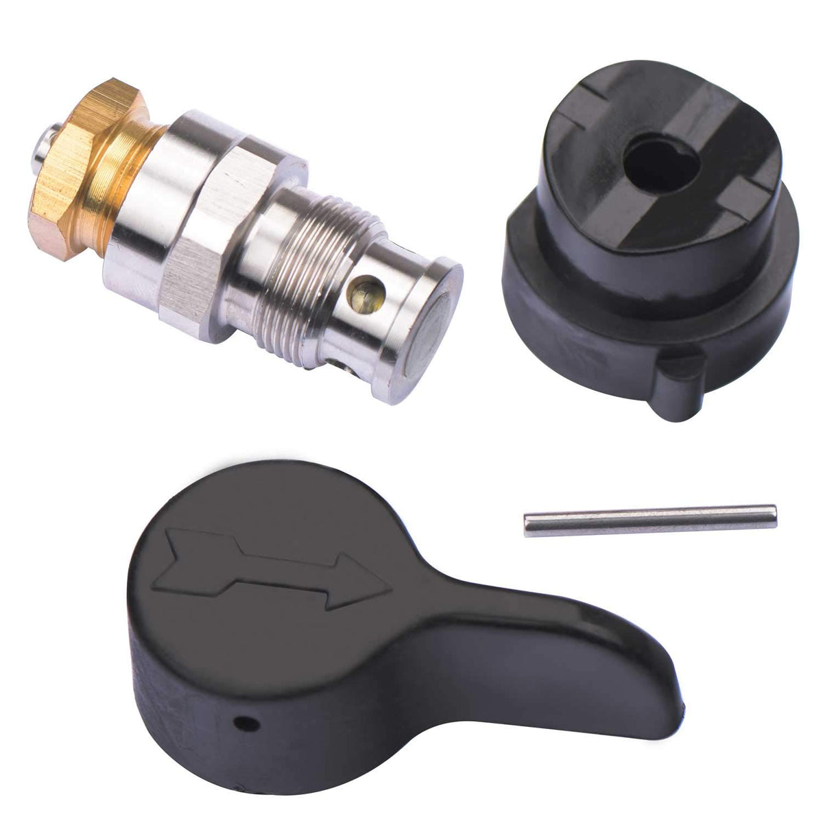 GDHXW 235014 Teflon-handle detail emphasizes secure grip and smoother operation.