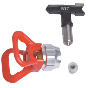 GDHXW 7/8 thread connection confirms compatibility with standard airless guns