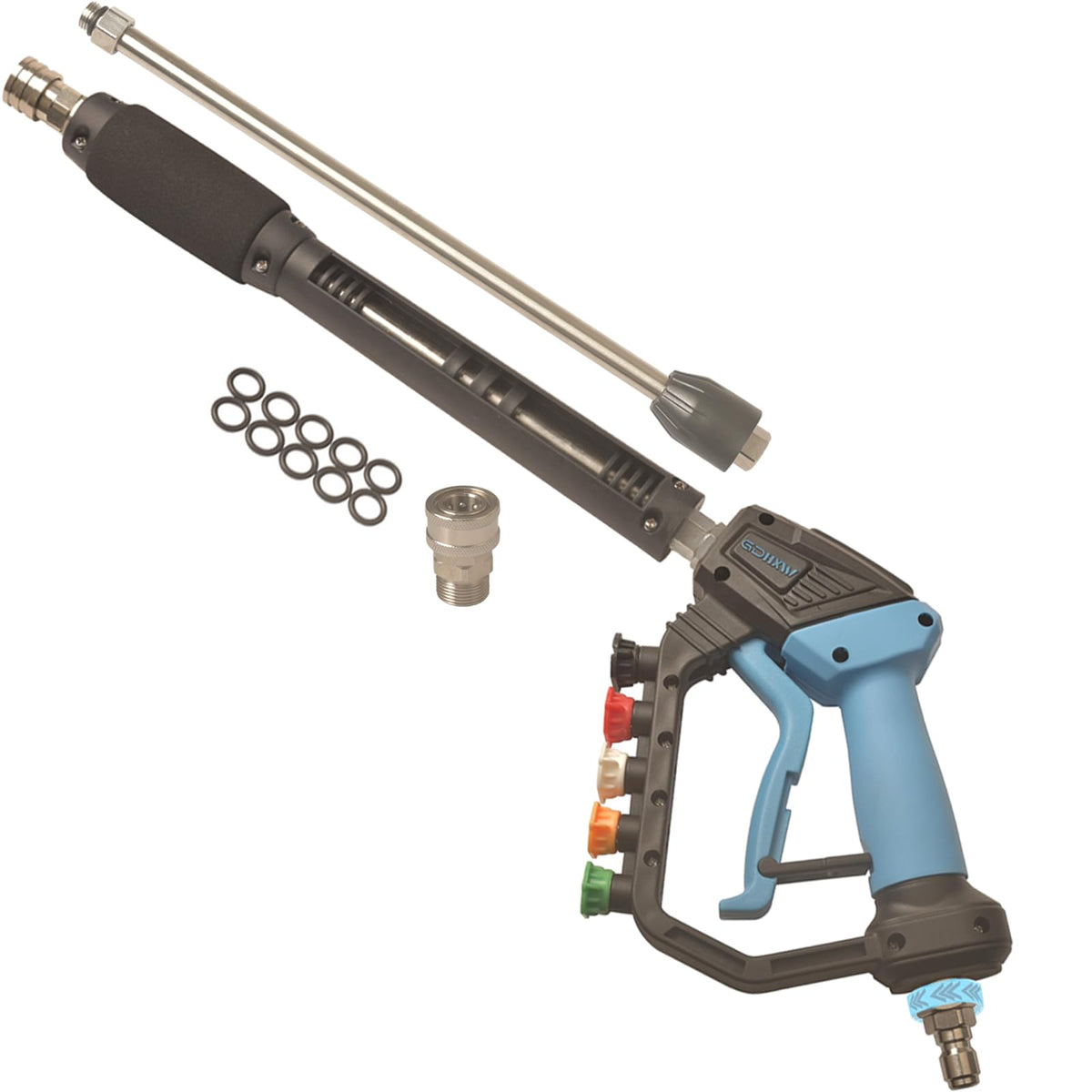 GDHXW adjustable pressure washer gun with swivel for easy maneuvering