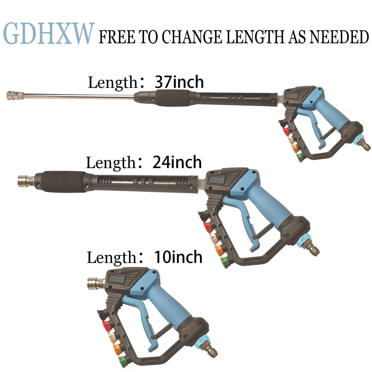 GDHXW two extension wands extend reach for high spots