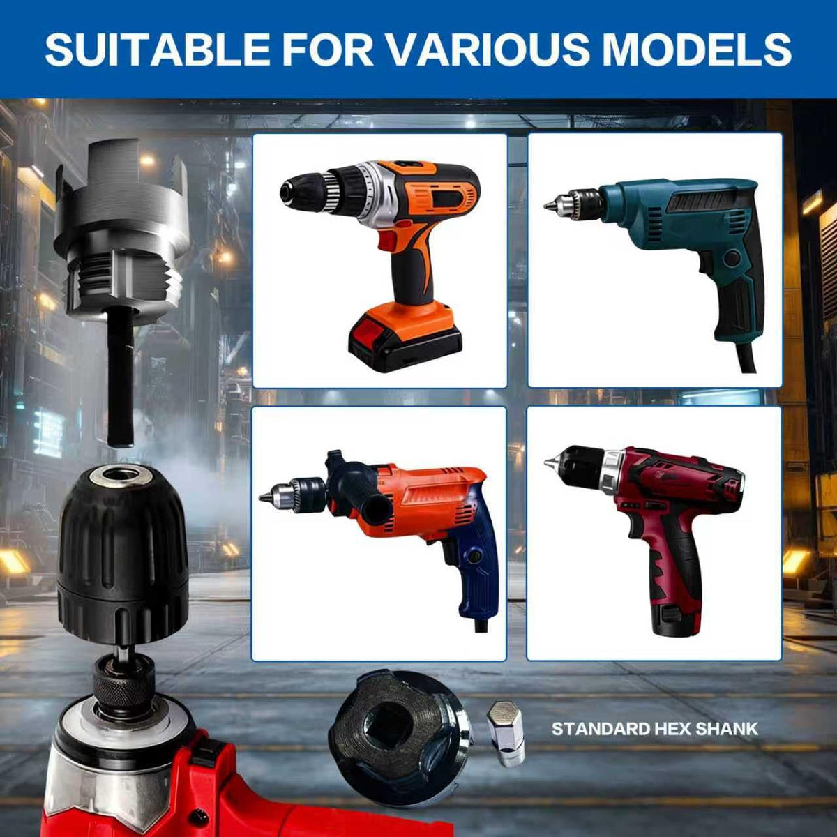 GDMQWSP PVC threader kit compact set suitable for home and pro projects.