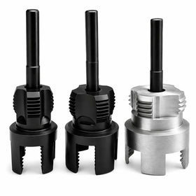 GDMQWSP PVC threader kit demonstrates internal and external threading capabilities.