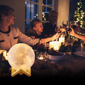 GDPETS Moon Lamp displaying 16 colors for mood lighting
