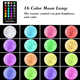 GDPETS Moon Lamp with remote for easy color changes