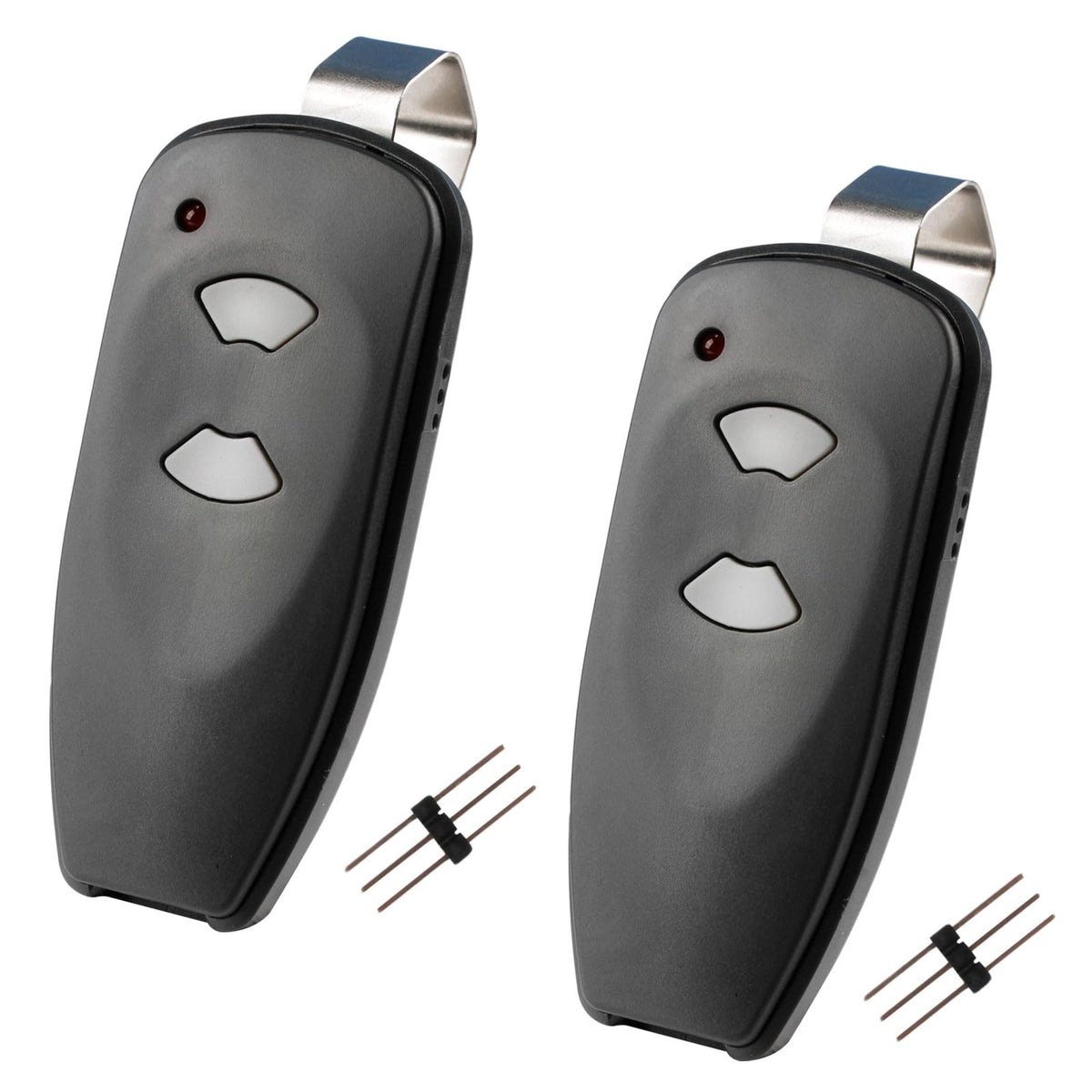 GDR PRO visor clip keeps the remote within reach and secure