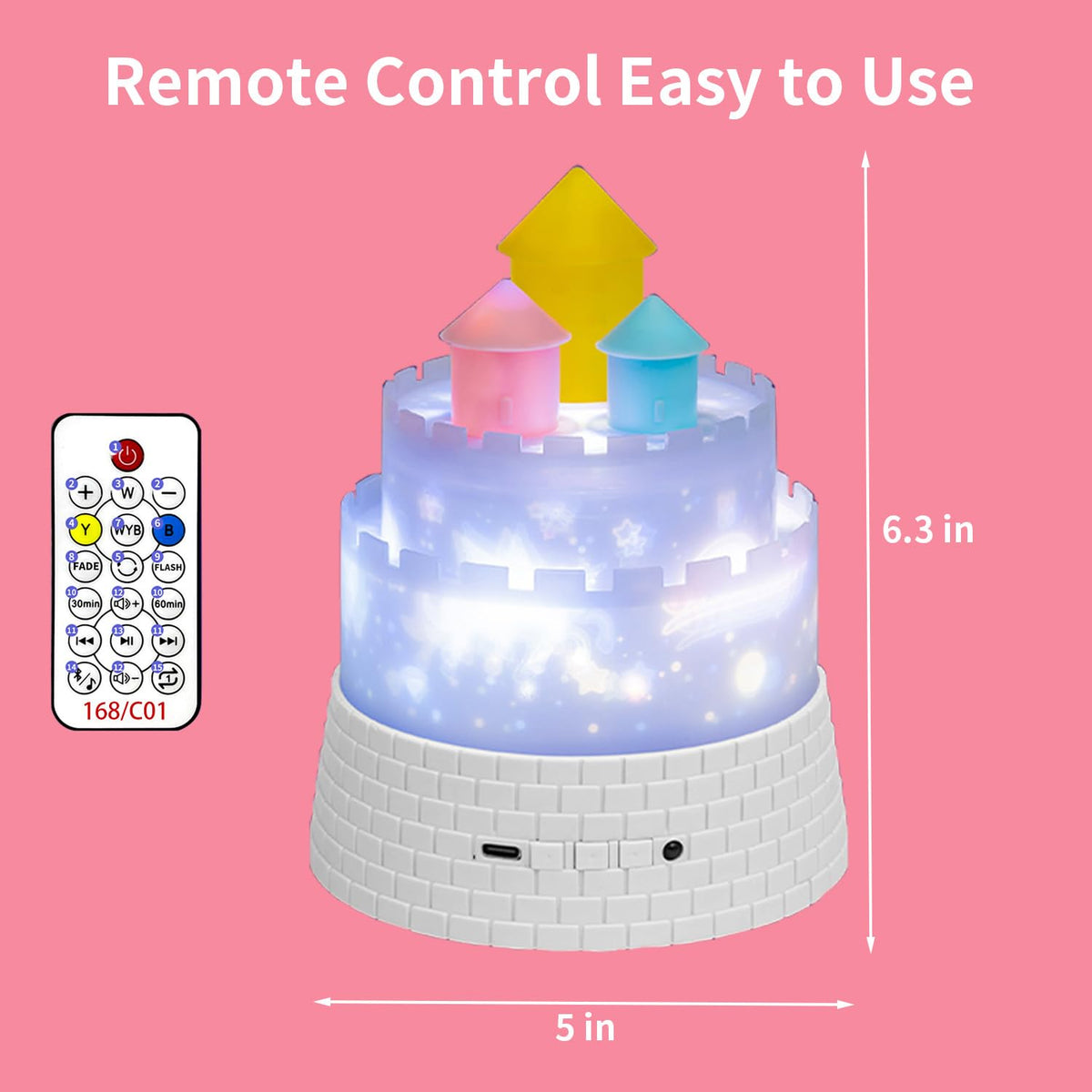 GDSZBYSM girls' bedroom ambience helps create cozy bedtime moments.