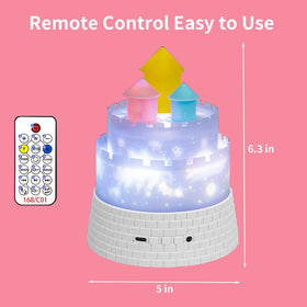 GDSZBYSM girls' bedroom ambience helps create cozy bedtime moments.