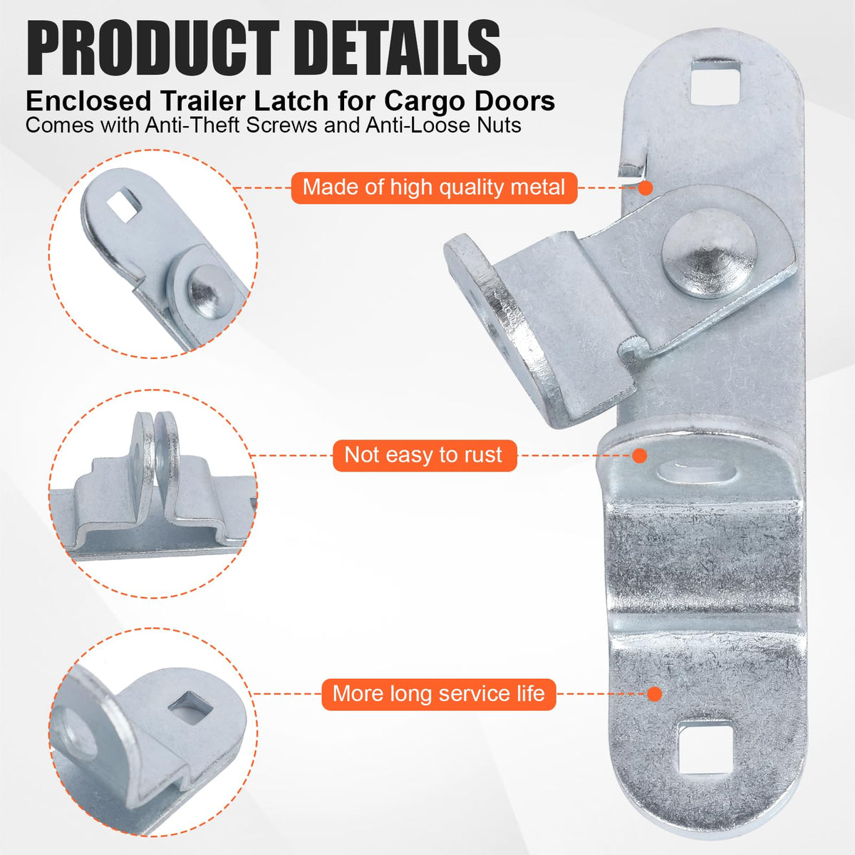 GDW hardware kit with screws and nuts for easy mounting