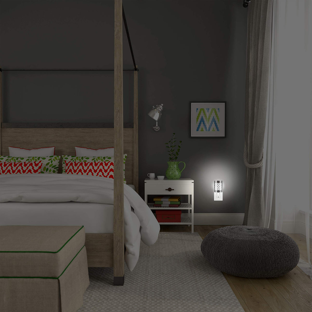 Two-pack package offers coordinated lighting for multiple spaces.