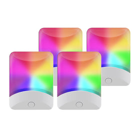 GE ambient night light guides dark hallways and bedrooms