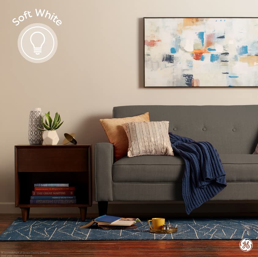 GE Bright Stik in lamp provides instant full brightness and energy efficiency.