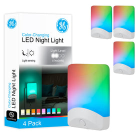 GE color-changing night light with eight colors enhances kids’ bedroom ambience