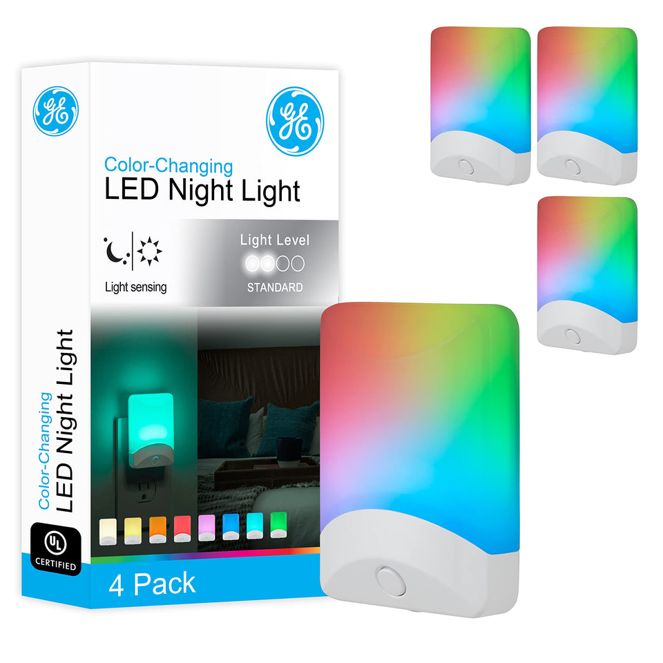 GE color-changing night light with eight colors enhances kids’ bedroom ambience