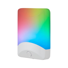 GE compact plug-in night light saves outlet space for other devices
