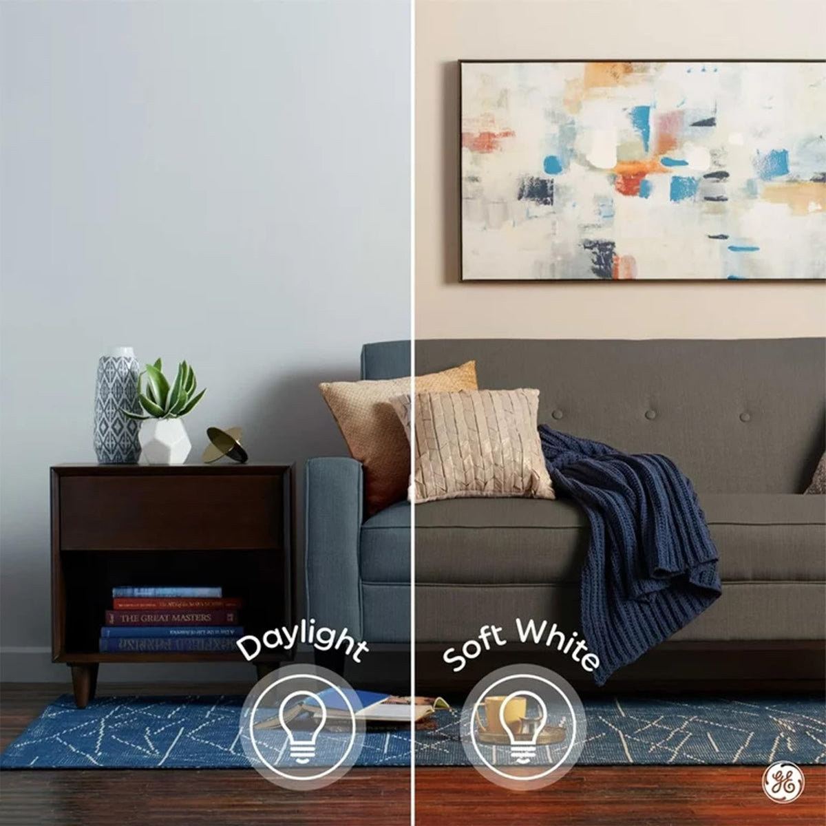 GE enclosed fixture rated LED bulb designed for enclosed fixtures and damp locations.
