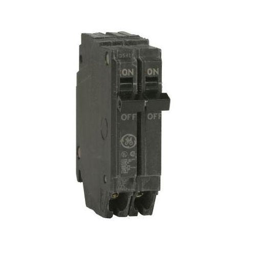 GE GIDDS-608070 double pole 50A breaker for compact panels, reliable protection.