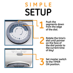 GE indoor-use timer suitable for lamps and small appliances