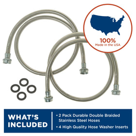 GE lead-free stainless steel with polymer coating resists chemical wear.
