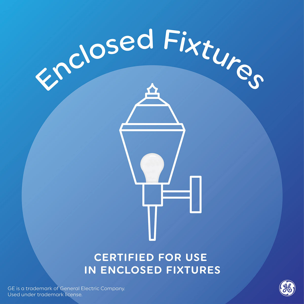 GE BR30 daylight LED bulbs with 3.75-inch diameter