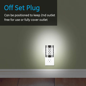 LED long-life energy efficient night light reduces maintenance.
