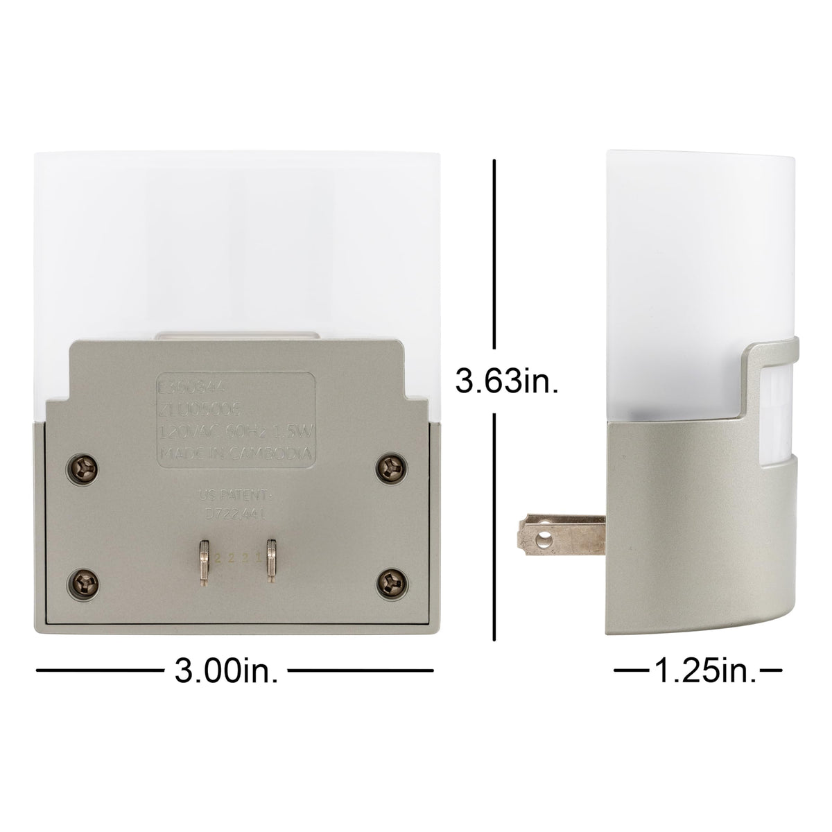 GE 40-lumen LED stays cool to touch for safe nighttime use