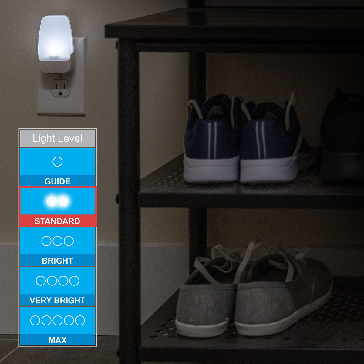 UL-certified GE night light ensuring dependable safety