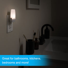 GE LED night light UL-certified safety for peace of mind and durable use.