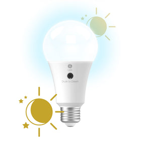 GE LED+ Dusk to Dawn A21 three pack for outdoor lighting