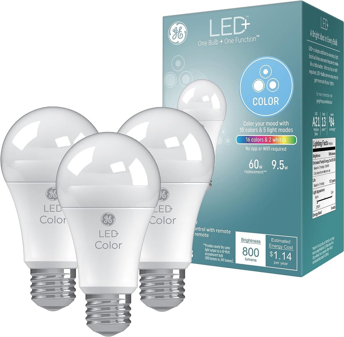 GE LED+ remote control usage for quick, hands-off lighting
